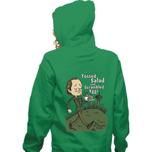 Load image into Gallery viewer, Shirts Zippered Hoodies, Unisex / Small / Irish Green Tossed Salad And Scrambled Eggs
