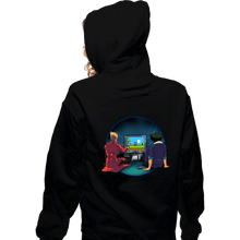 Load image into Gallery viewer, Daily_Deal_Shirts Zippered Hoodies, Unisex / Small / Black Stay At Home Hunters