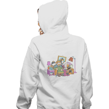 Load image into Gallery viewer, Shirts Zippered Hoodies, Unisex / Small / White Disencouchment