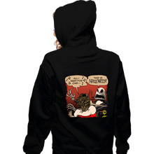 Load image into Gallery viewer, Daily_Deal_Shirts Zippered Hoodies, Unisex / Small / Black Skellington Slap