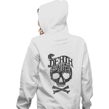 Load image into Gallery viewer, Shirts Zippered Hoodies, Unisex / Small / White Death Lover