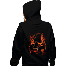 Load image into Gallery viewer, Daily_Deal_Shirts Zippered Hoodies, Unisex / Small / Black The Animatronic Bear