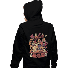 Load image into Gallery viewer, Shirts Zippered Hoodies, Unisex / Small / Black Villains Izakaya