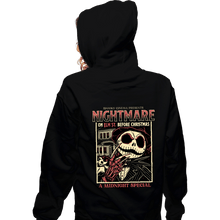 Load image into Gallery viewer, Daily_Deal_Shirts Zippered Hoodies, Unisex / Small / Black Nightmare Midnight Special