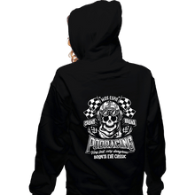 Load image into Gallery viewer, Daily_Deal_Shirts Zippered Hoodies, Unisex / Small / Black Very Fast, Very Dangerous