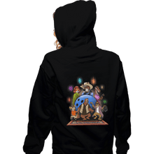 Load image into Gallery viewer, Shirts Zippered Hoodies, Unisex / Small / Black Strikes and Gutters