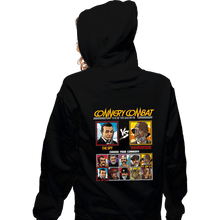 Load image into Gallery viewer, Shirts Zippered Hoodies, Unisex / Small / Black Connery Combat