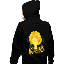 Load image into Gallery viewer, Shirts Zippered Hoodies, Unisex / Small / Black Savior Of Gaia
