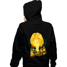 Load image into Gallery viewer, Shirts Zippered Hoodies, Unisex / Small / Black Savior Of Gaia