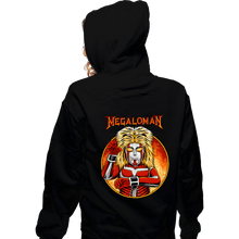 Load image into Gallery viewer, Shirts Zippered Hoodies, Unisex / Small / Black Megaloman