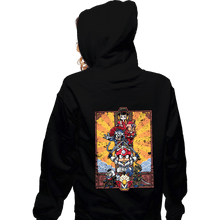 Load image into Gallery viewer, Shirts Zippered Hoodies, Unisex / Small / Black Enter The Cats
