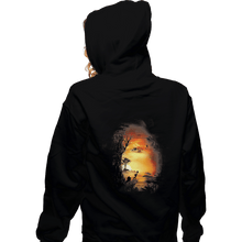 Load image into Gallery viewer, Shirts Zippered Hoodies, Unisex / Small / Black The Savannah King