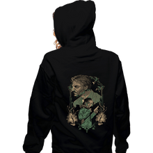 Load image into Gallery viewer, Daily_Deal_Shirts Zippered Hoodies, Unisex / Small / Black Look For The Light!