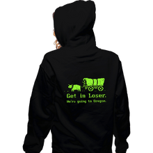 Load image into Gallery viewer, Daily_Deal_Shirts Zippered Hoodies, Unisex / Small / Black We're Going To Oregon