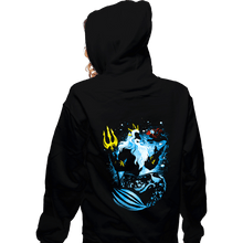 Load image into Gallery viewer, Shirts Zippered Hoodies, Unisex / Small / Black The King Triton
