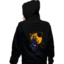 Load image into Gallery viewer, Daily_Deal_Shirts Zippered Hoodies, Unisex / Small / Black Castle of the Skeksis
