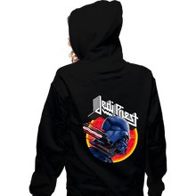 Load image into Gallery viewer, Daily_Deal_Shirts Zippered Hoodies, Unisex / Small / Black Galactic Hellion