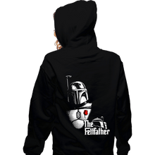 Load image into Gallery viewer, Secret_Shirts Zippered Hoodies, Unisex / Small / Black Fettfather