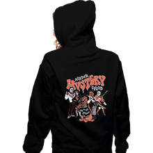 Load image into Gallery viewer, Secret_Shirts Zippered Hoodies, Unisex / Small / Black The Murder Mystery Squad