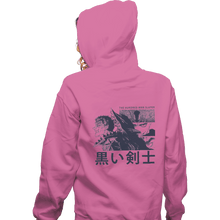 Load image into Gallery viewer, Shirts Zippered Hoodies, Unisex / Small / Red The Black Swordsman