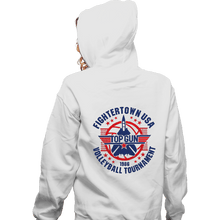 Load image into Gallery viewer, Shirts Zippered Hoodies, Unisex / Small / White Volleyball Tournament