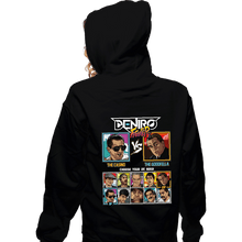 Load image into Gallery viewer, Shirts Zippered Hoodies, Unisex / Small / Black Deniro Fighter