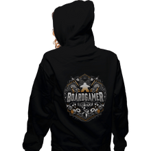 Load image into Gallery viewer, Shirts Zippered Hoodies, Unisex / Small / Black Boardgamer
