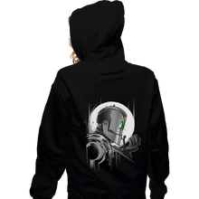 Load image into Gallery viewer, Shirts Zippered Hoodies, Unisex / Small / Black My Giant Friend
