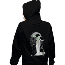 Load image into Gallery viewer, Shirts Zippered Hoodies, Unisex / Small / Black Love Beyond Death