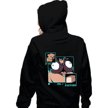 Load image into Gallery viewer, Shirts Zippered Hoodies, Unisex / Small / Black Dog Pig Bread
