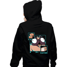Load image into Gallery viewer, Shirts Zippered Hoodies, Unisex / Small / Black Dog Pig Bread