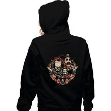 Load image into Gallery viewer, Daily_Deal_Shirts Zippered Hoodies, Unisex / Small / Black The Clowns