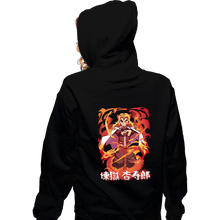 Load image into Gallery viewer, Shirts Zippered Hoodies, Unisex / Small / Black The Fire