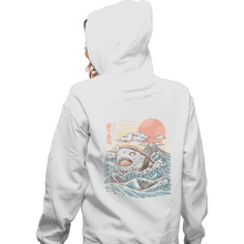 Load image into Gallery viewer, Shirts Zippered Hoodies, Unisex / Small / White Sharkiri Sushi