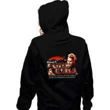 Load image into Gallery viewer, Shirts Zippered Hoodies, Unisex / Small / Black Welcome To Santa Carla