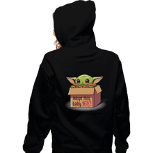 Load image into Gallery viewer, Shirts Pullover Hoodies, Unisex / Small / Black Adopt This Jedi