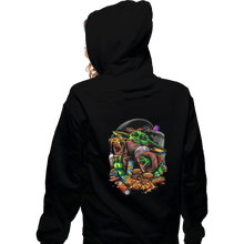Load image into Gallery viewer, Shirts Pullover Hoodies, Unisex / Small / Black Junk Food
