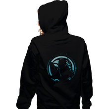 Load image into Gallery viewer, Secret_Shirts Zippered Hoodies, Unisex / Small / Black Sword Master