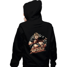 Load image into Gallery viewer, Daily_Deal_Shirts Zippered Hoodies, Unisex / Small / Black Supermodels