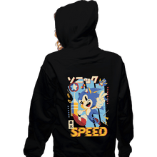 Load image into Gallery viewer, Daily_Deal_Shirts Zippered Hoodies, Unisex / Small / Black Top Speed