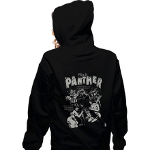 Load image into Gallery viewer, Shirts Zippered Hoodies, Unisex / Small / Black Black Panther