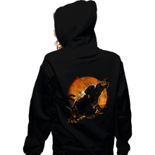 Load image into Gallery viewer, Shirts Zippered Hoodies, Unisex / Small / Black The Leaf On The Wind