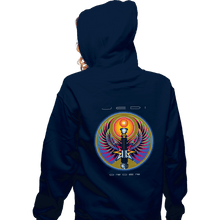 Load image into Gallery viewer, Daily_Deal_Shirts Zippered Hoodies, Unisex / Small / Navy Don't Stop Believin'