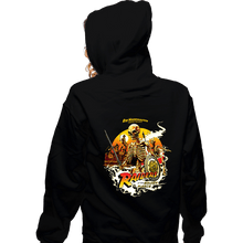 Load image into Gallery viewer, Daily_Deal_Shirts Zippered Hoodies, Unisex / Small / Black Harrison Hausen