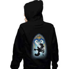 Load image into Gallery viewer, Shirts Zippered Hoodies, Unisex / Small / Black Heart Window