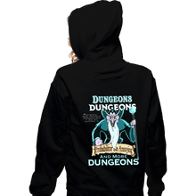 Load image into Gallery viewer, Daily_Deal_Shirts Zippered Hoodies, Unisex / Small / Black Triple D’s Probabilitor