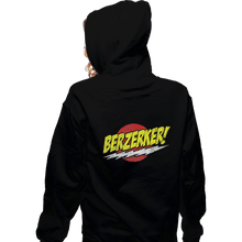 Load image into Gallery viewer, Shirts Zippered Hoodies, Unisex / Small / Black Berzerker