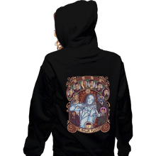 Load image into Gallery viewer, Shirts Zippered Hoodies, Unisex / Small / Black Umbrella Nouveau