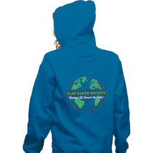 Load image into Gallery viewer, Shirts Zippered Hoodies, Unisex / Small / Royal Blue Around The Globe
