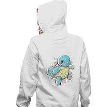 Load image into Gallery viewer, Shirts Zippered Hoodies, Unisex / Small / White Water Ink